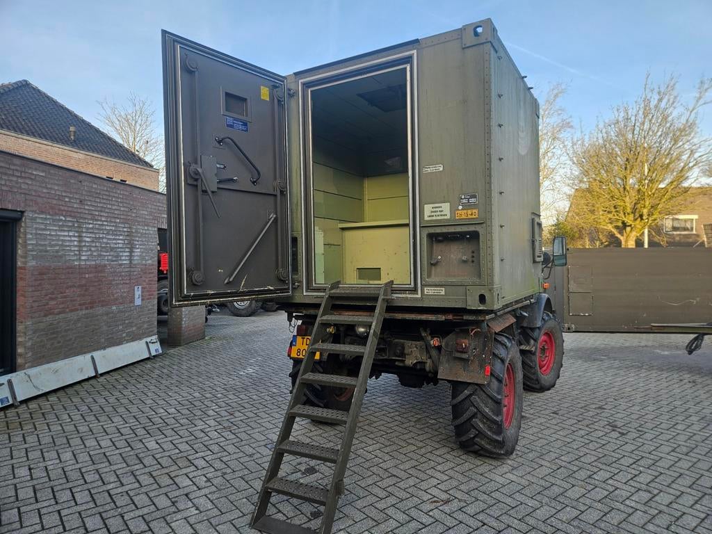aluminium container / shelter geïsoleerd, unimog mobilhome, Caravans en Kamperen, Ophalen of Verzenden