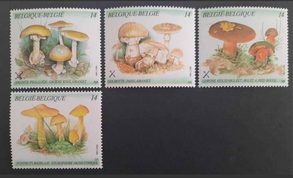 België: OBP 2418/21 ** Natuur 1991., Postzegels en Munten, Postzegels | Europa | België, Frankeerzegel, Ophalen of Verzenden, Zonder stempel