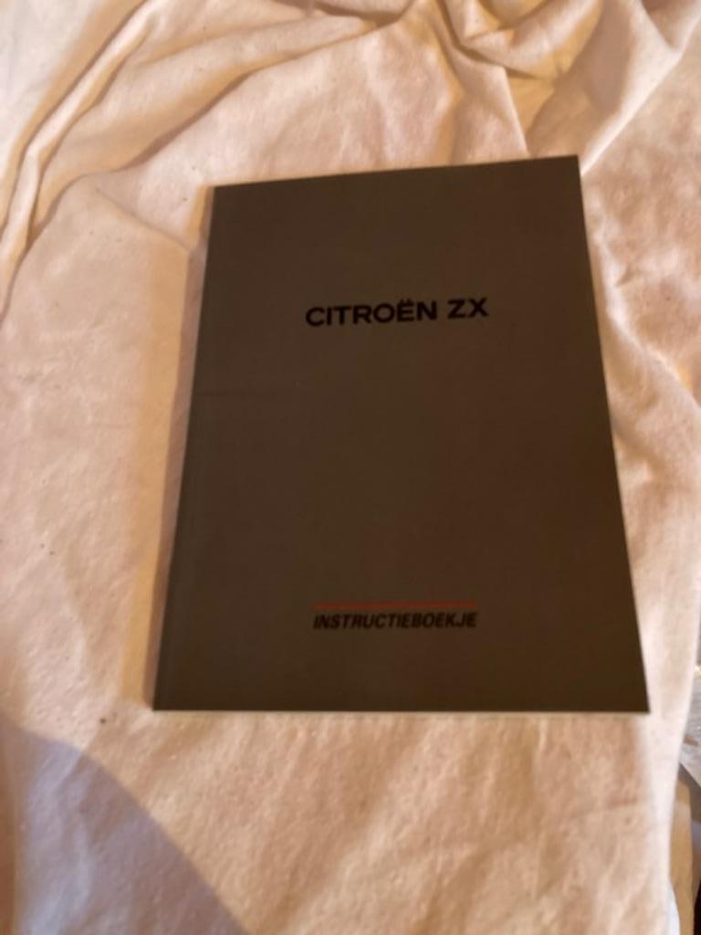 Instructieboekje Citroen ZX, Autos : Divers, Enlèvement ou Envoi