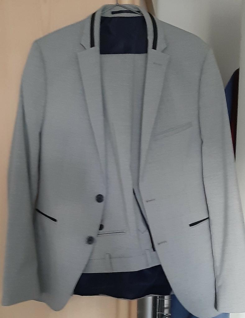 Costume homme complète taille 48, Gris, Enlèvement, Taille 48/50 (M), Comme neuf