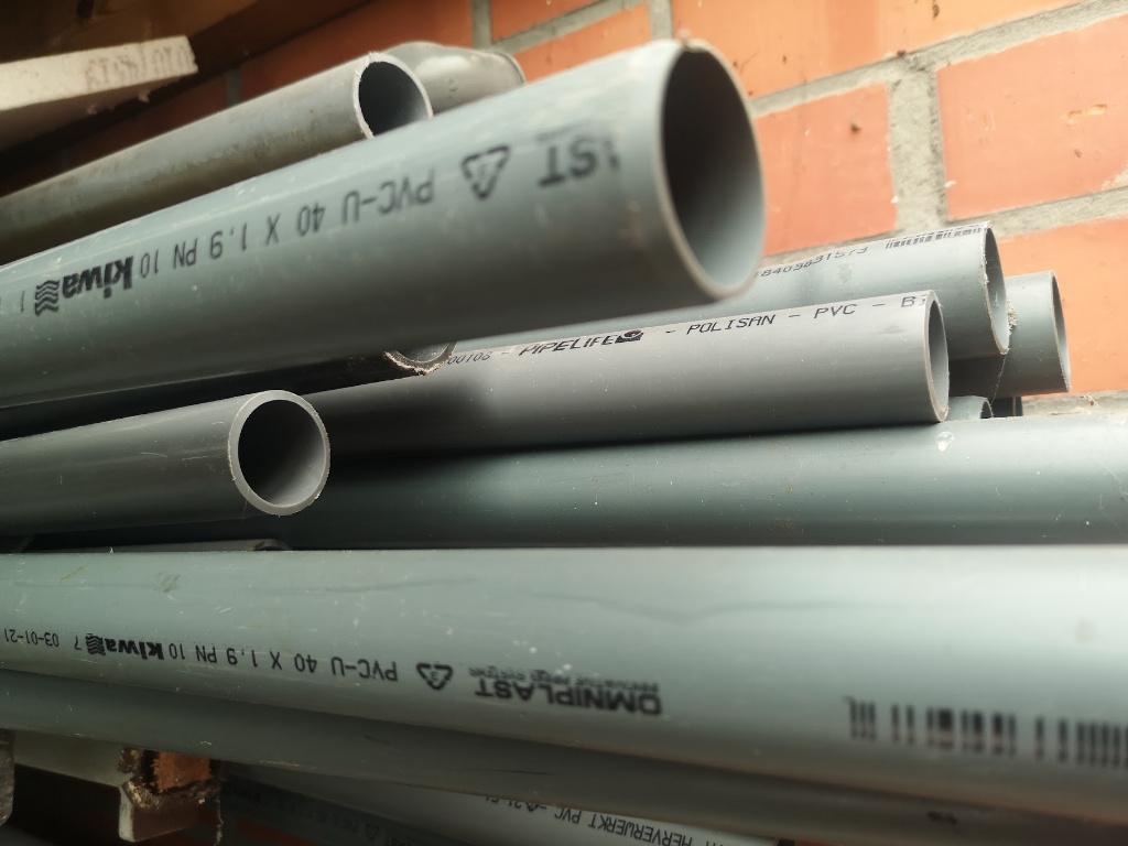 sanitair, Ophalen, 2 tot 4 meter, PVC, Nieuw