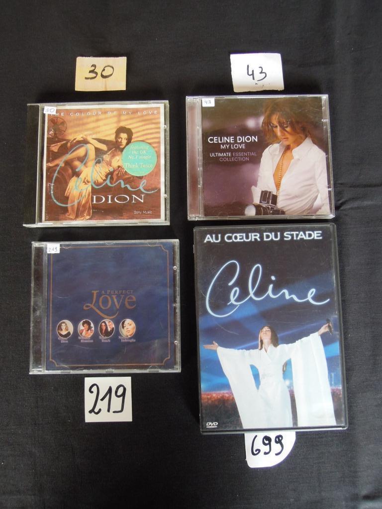 CD DVD Celine Dion   aantal 4 stuks, Cd's en Dvd's, Ophalen of Verzenden, Gebruikt