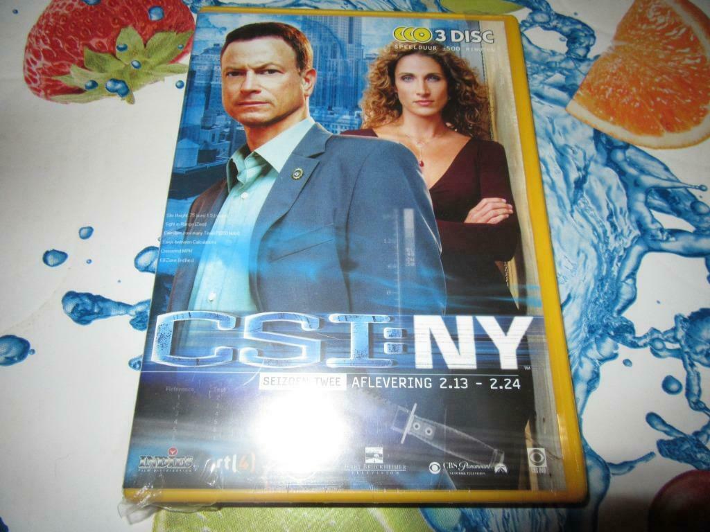 CSI:NY SEIZOEN 2 AFLEVERING 2.13-2.24, Cd's en Dvd's, Vanaf 12 jaar, Ophalen of Verzenden, Actie en Avontuur