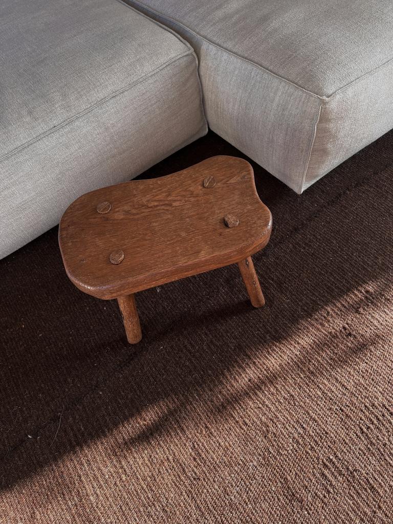Houten krukje, Ophalen, Zo goed als nieuw