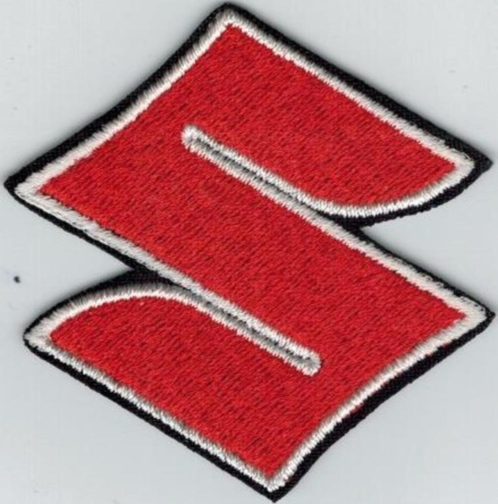 Écusson logo Suzuki - 55 x 55 mm, Enlèvement ou Envoi, Neuf