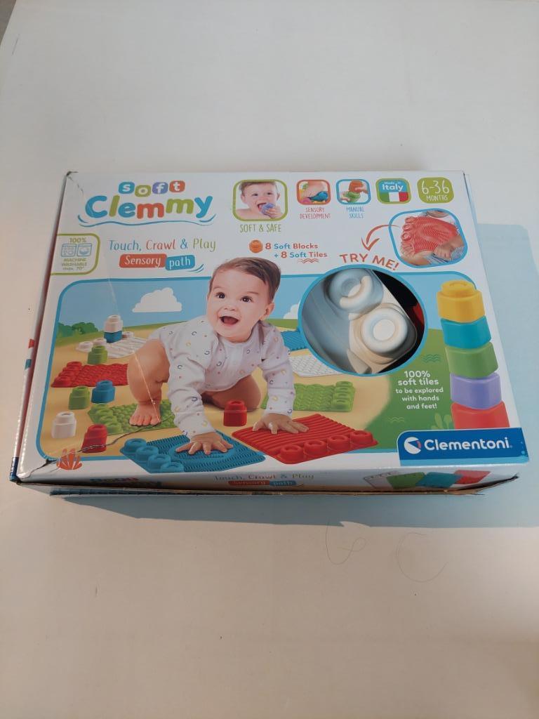 Soft Clemmy Clementoni baby tapijt bouwstenen, Kinderen en Baby's, Ophalen of Verzenden, Zo goed als nieuw, Overige merken