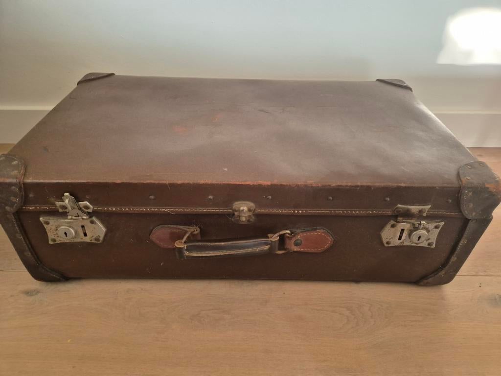Vintage reiskoffer, Antiek en Kunst, Ophalen