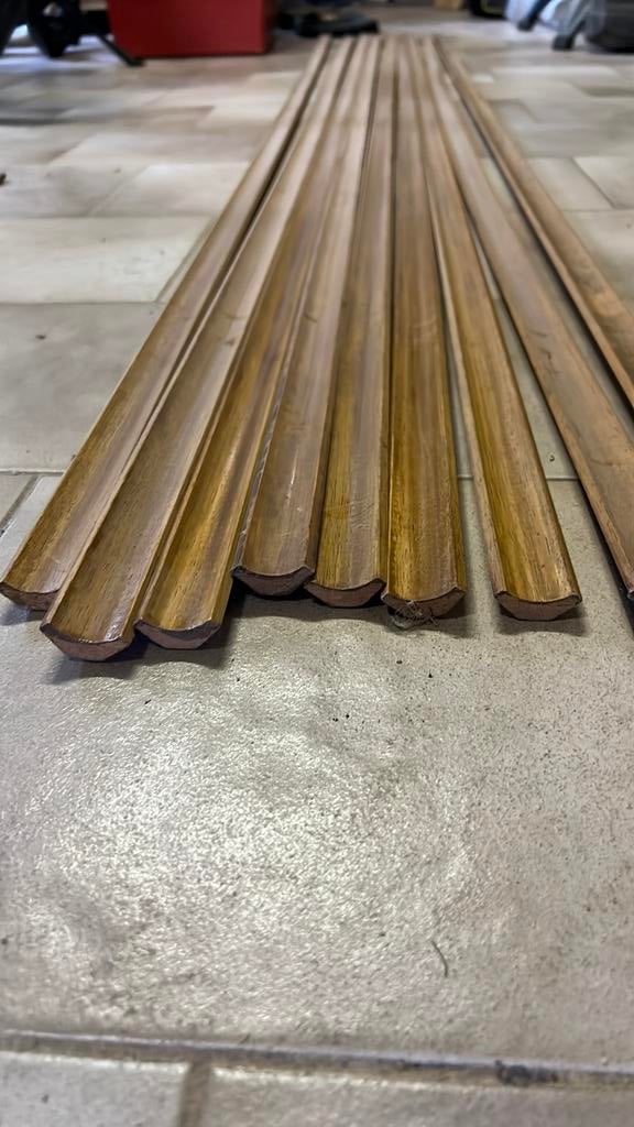 Houten sierlijsten, Ophalen, Zo goed als nieuw, Hout