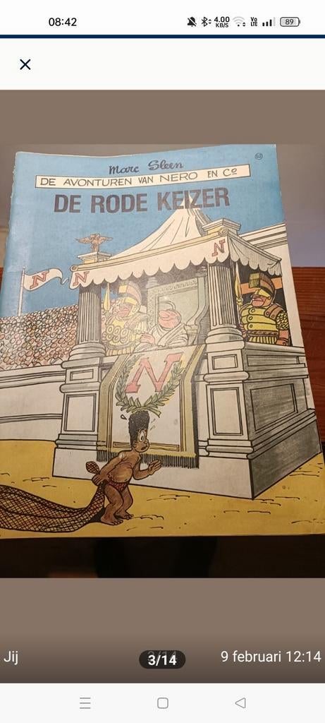 Allerlei strips, Enlèvement