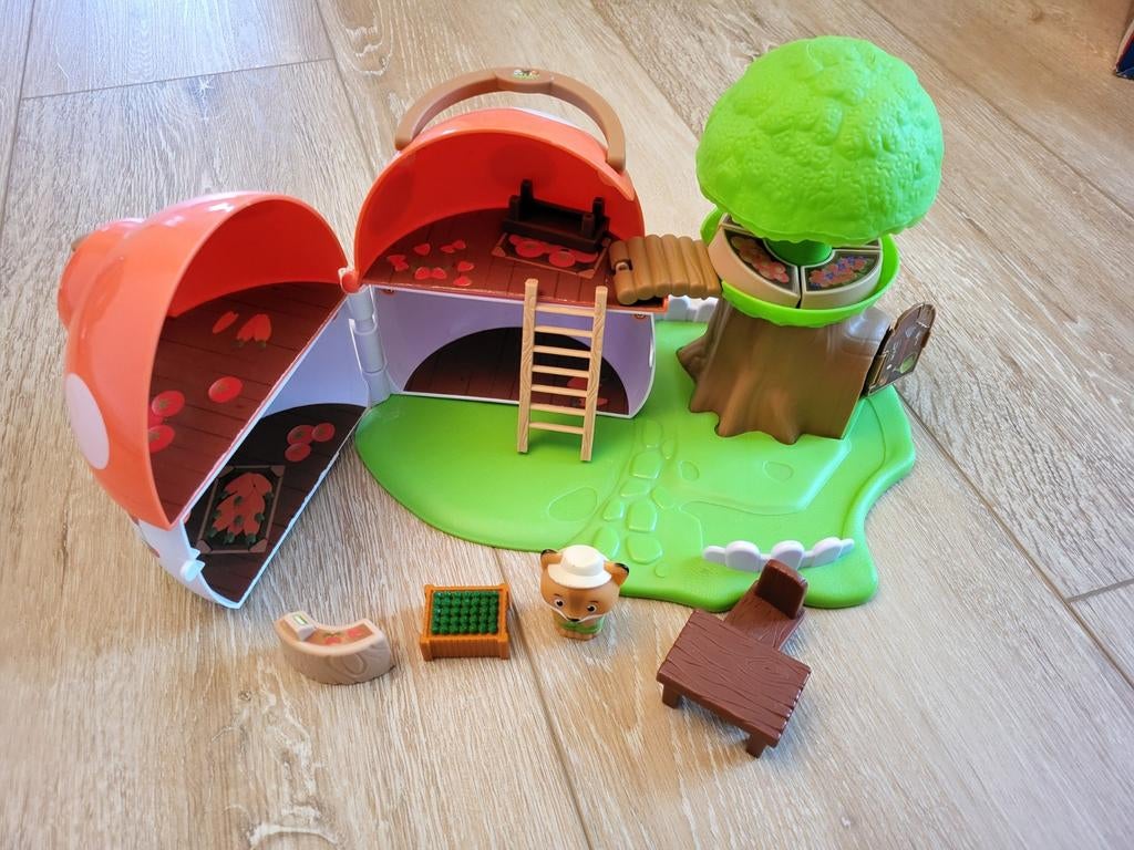 Klorofil paddenstoel speelhuisje, Enlèvement