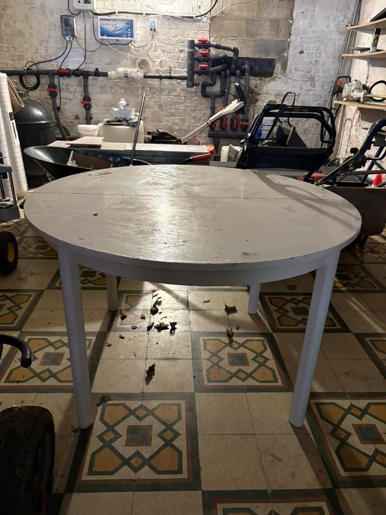 Lot table et chaises, Maison & Meubles, Salles à manger complètes, Enlèvement, Utilisé, 4 à 6 chaises