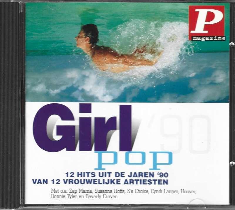 CD Various – Girl Pop '90 - P-Magazine Compilation, Enlèvement ou Envoi, Comme neuf