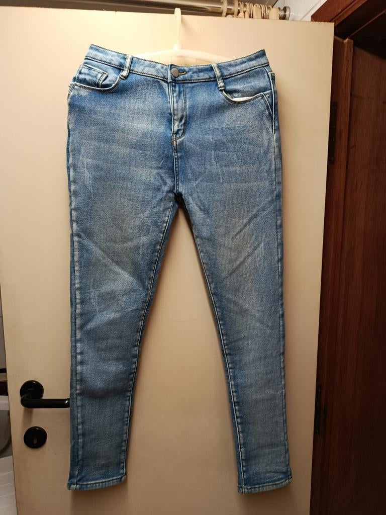 Joli pantalon en jean avec intérieur en polaire, Vêtements | Femmes, ANDERE, Enlèvement, Porté, Bleu
