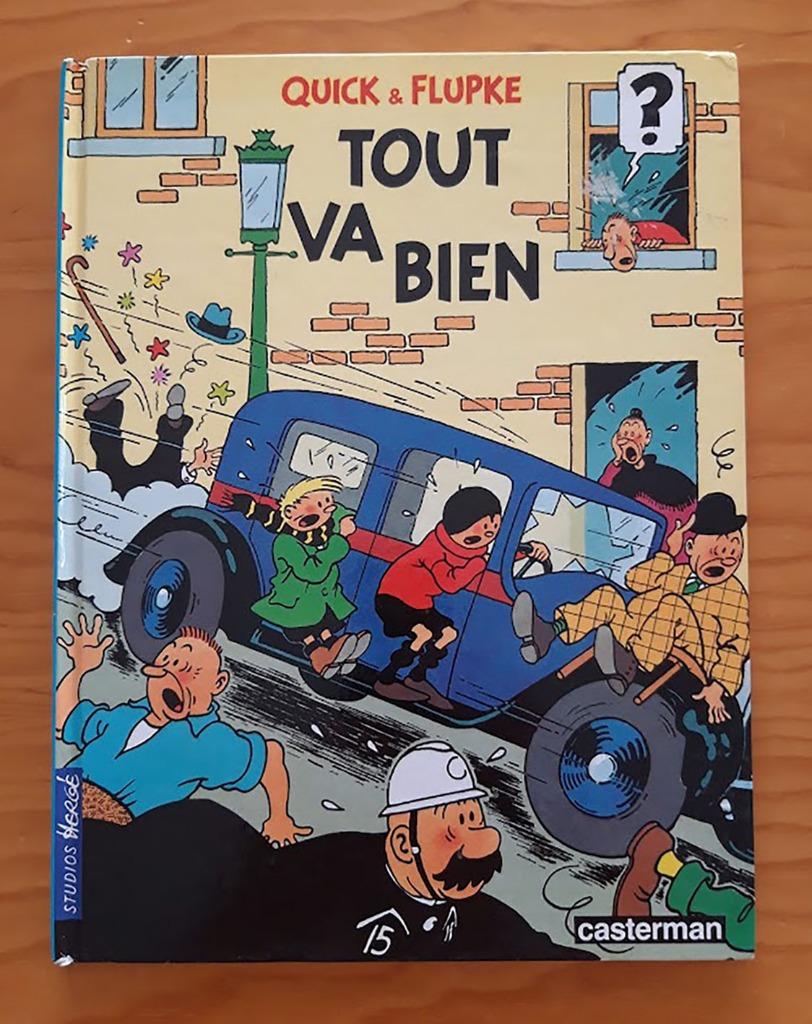 Quick & Flupke 'Tout va bien' 1985 Casterman - Studios Hergé, Livres, Neuf, Une BD, Hergé, Envoi