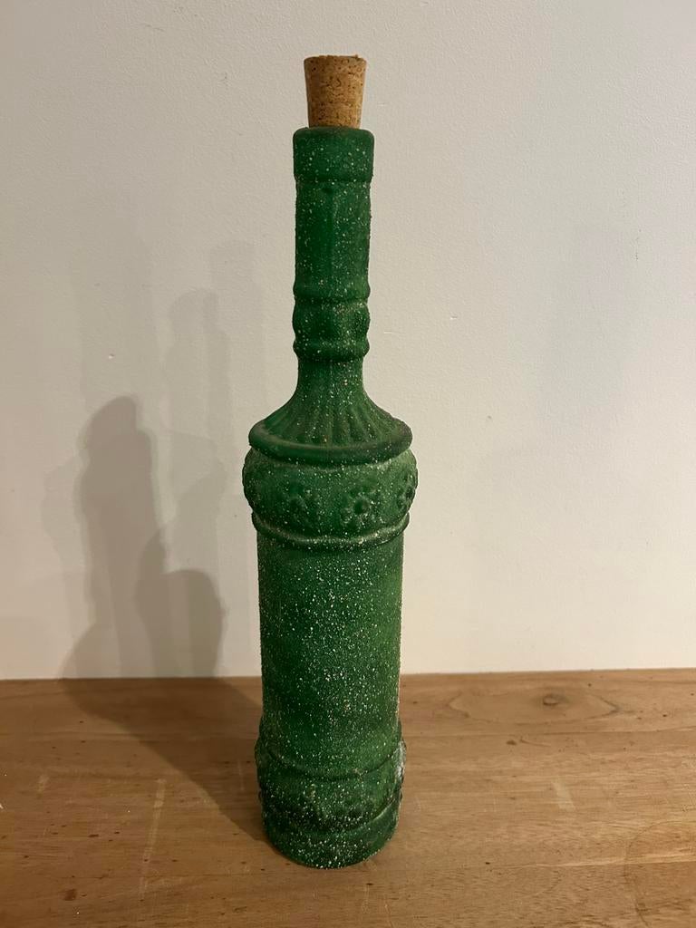 Bouteille verte décoration mer marin marine 35cm, Enlèvement ou Envoi
