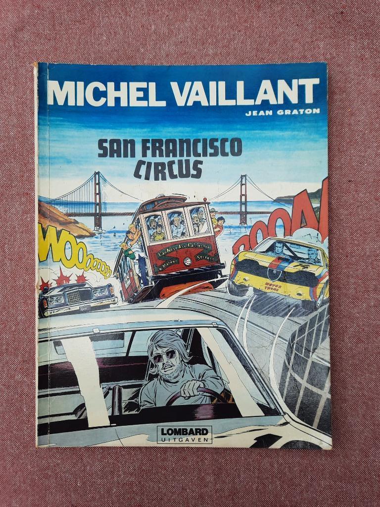 Michel Vaillant San Francisco Circus, Gelezen, Jean Graton, Eén stripboek, Ophalen of Verzenden