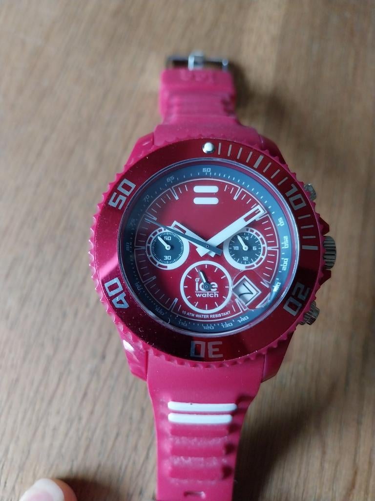 Montre à glace Chrono pour homme, édition limitée, Bijoux, Sacs & Beauté, Montres | Hommes, Comme neuf, Montre-bracelet, Autres marques