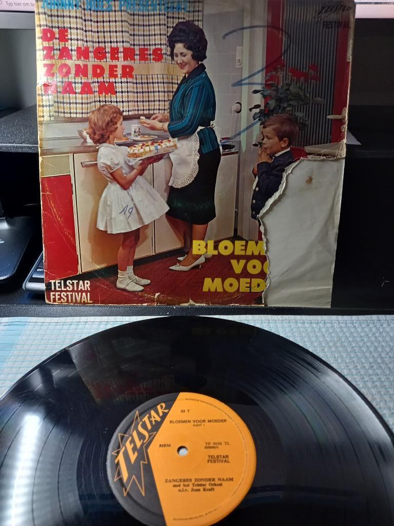 De Zangeres Zonder Naam - Bloemen Voor Moeder - lp, Ophalen of Verzenden, Gebruikt, 12 inch, Pop