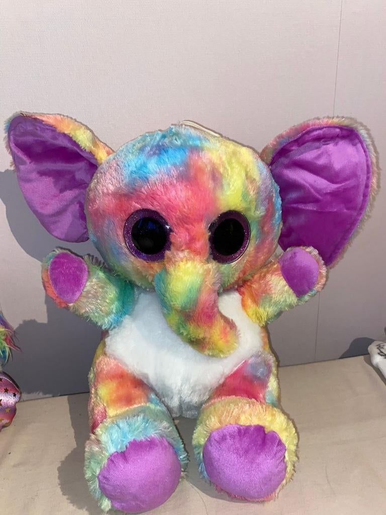 Mooie grote knuffel olifant, Ophalen of Verzenden, Gebruikt, Olifant