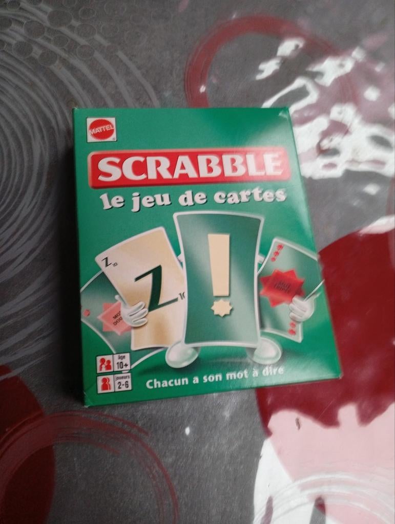 Scrabble het kaartspel