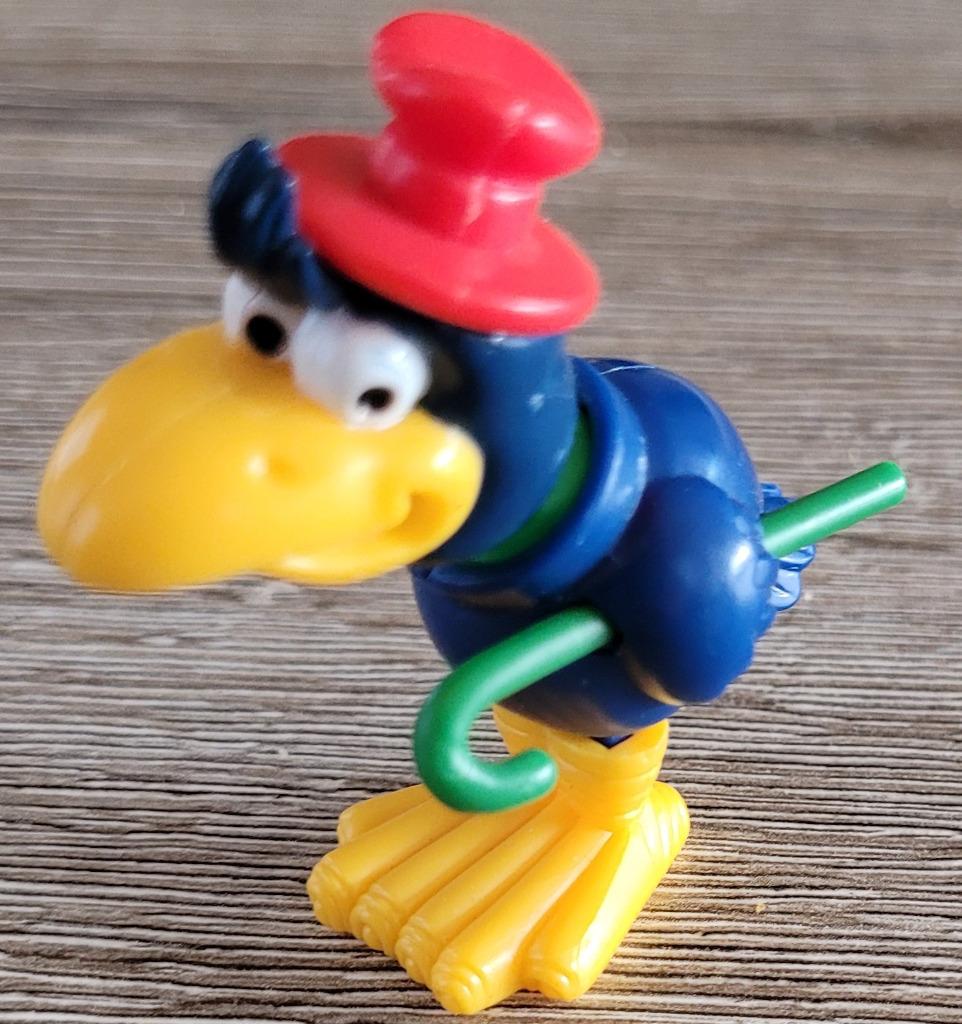 Oud verzamelfiguurtje van Ferrero: Gekke vogel, Verzamelen, Poppetjes en Figuurtjes, Ophalen of Verzenden, Zo goed als nieuw