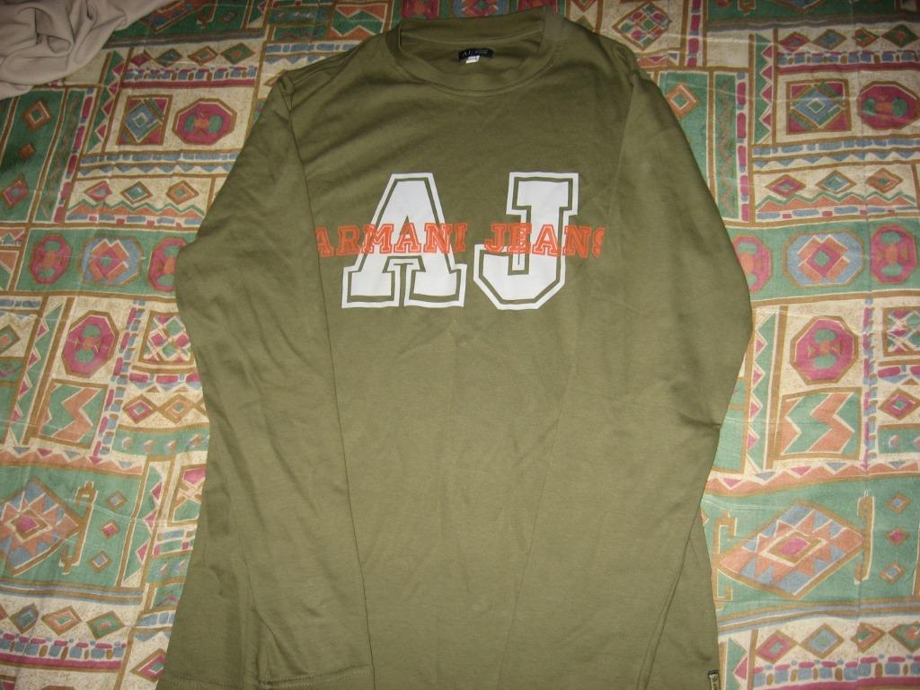 Pull homme taille L, jean Armani, couleur verte, Enlèvement ou Envoi, ARMANI, Vert, Taille 52/54 (L)