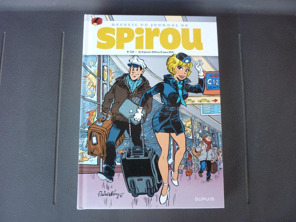 BD - Recueil du journal de Spirou n°334 08/01/14 - 12/03/14, Livres, BD, Comme neuf, Une BD, Enlèvement ou Envoi