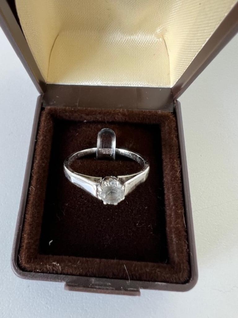 Bague en argent, Neuf, Enlèvement ou Envoi, 18 à 19, Argent