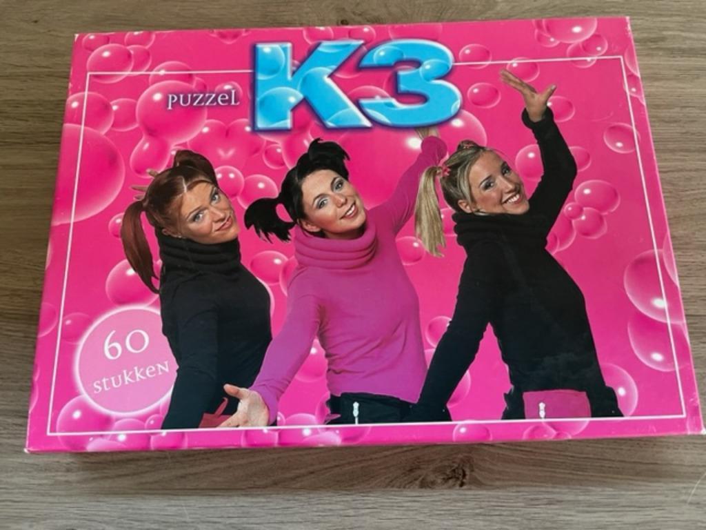 puzzel K3, Ophalen of Verzenden, Meer dan 50 stukjes, Zo goed als nieuw, 6 jaar of ouder