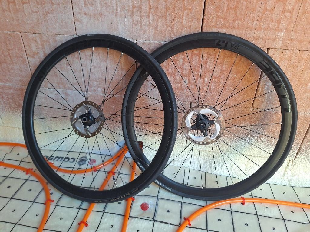 Wielset Cube ra 1.9 aero disc incl. schijven en banden, Fietsen en Brommers, Fietsonderdelen, Zo goed als nieuw, Cube, Racefiets