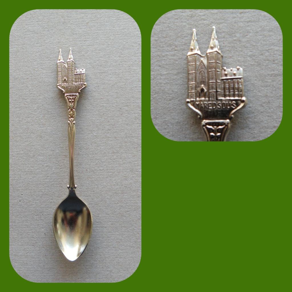 Cuillère Maredsous Abbey (frais de port 2,00€), Collections, Envoi, Comme neuf, Métal, Couverts