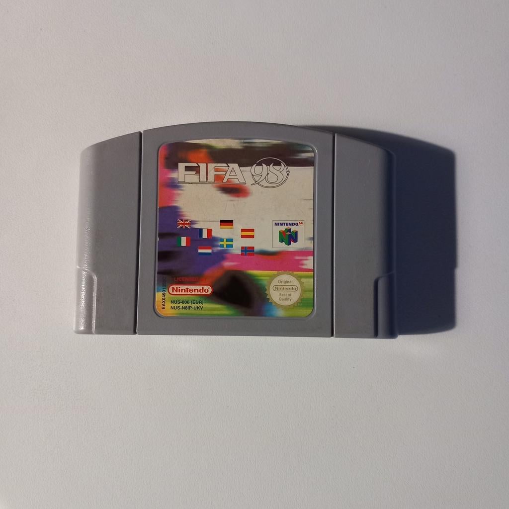 Fifa 98 Nintendo 64, Ophalen of Verzenden, Zo goed als nieuw