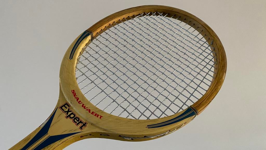 Vintage Snauwaert Expert tennisracket - (jaren ’70), Sport en Fitness, Tennis, Zo goed als nieuw, Racket, Overige merken, Ophalen of Verzenden