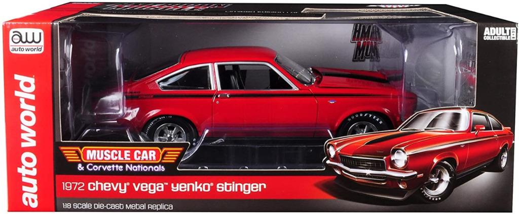 CHEVROLET VEGA YENKO STINGER 1972 LIMITED 1002PCS ERTL, Hobby & Loisirs créatifs, Voitures miniatures | 1:18, Enlèvement ou Envoi