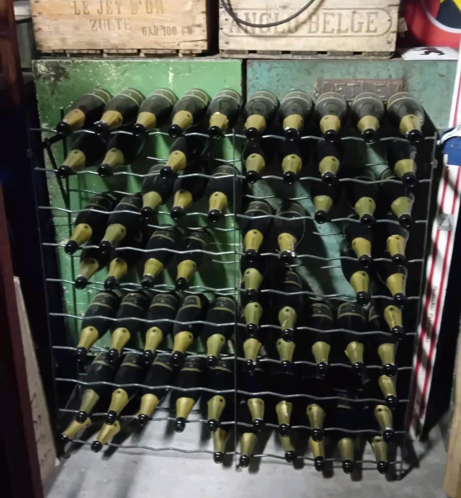 Rigidex Vintage Wijnrek 100 flessen, Huis en Inrichting, Woonaccessoires | Wijnrekken, Zo goed als nieuw, Ophalen