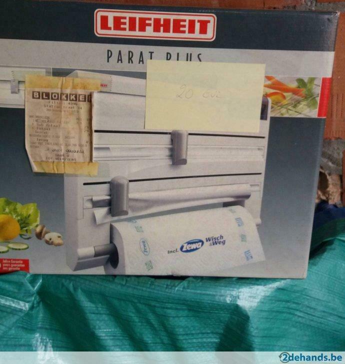 Keukenrolhouder, Ophalen, Gebruikt