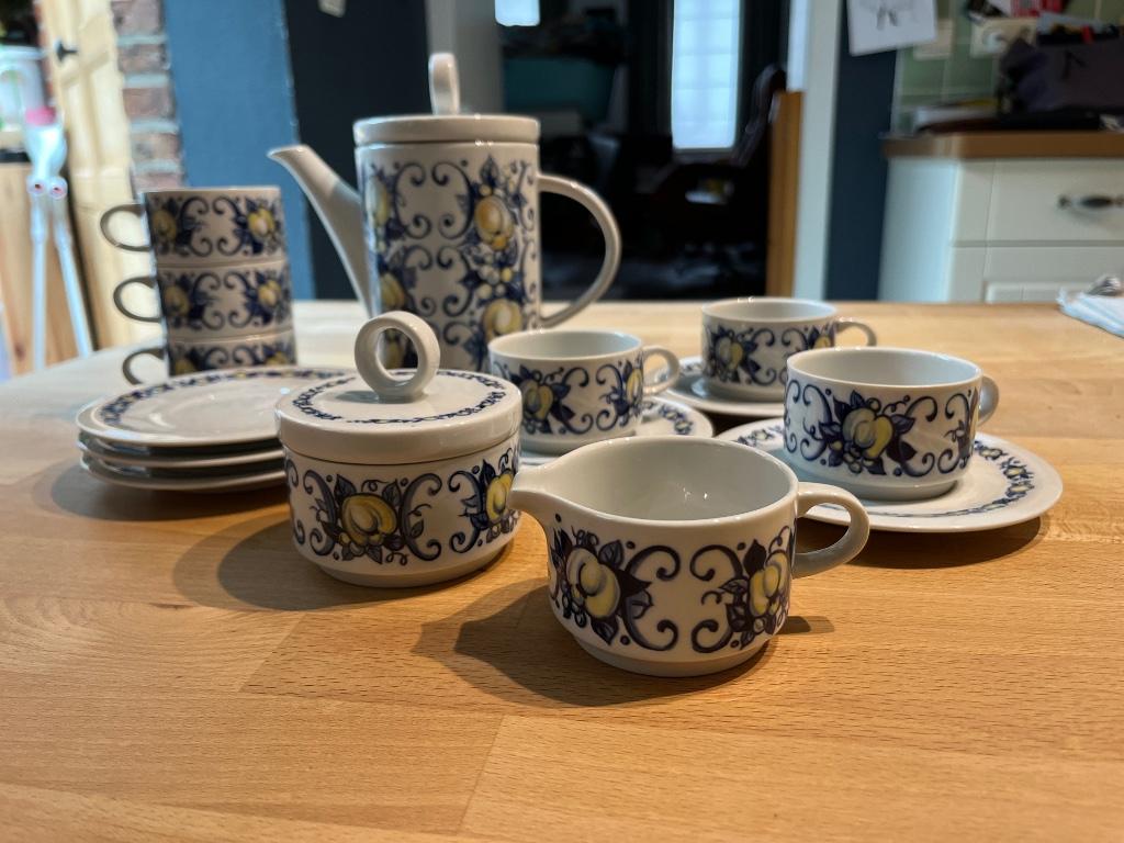 Vintage mokka/koffieservies espresso tasjes design Cadiz, Enlèvement