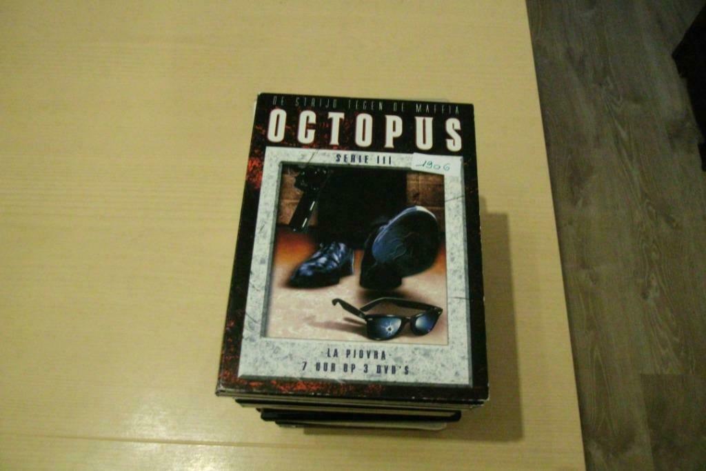 octopus   3 dvd's box, Cd's en Dvd's, Ophalen, Boxset