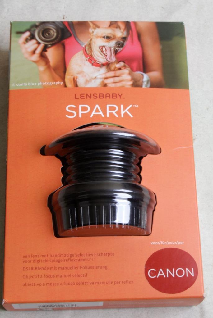 Lensbaby objectief  inclinable  Spark pour Canon, Enlèvement ou Envoi, Comme neuf, Autres types