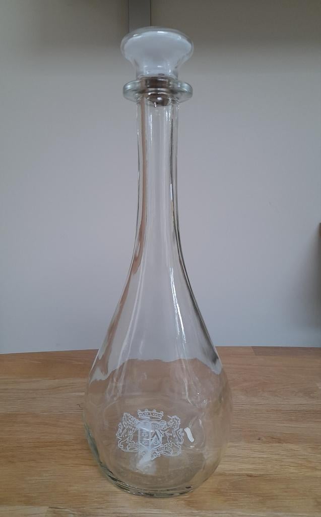 Baron Otard cognacfles „Fortis and Fidelis” (leeg), Antiek en Kunst, Antiek | Glaswerk en Kristal