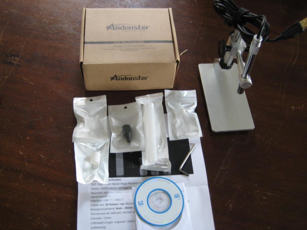 Microscope USB Andonstar, Informatique & Logiciels, Stations d'accueil, Enlèvement ou Envoi, Comme neuf, Hub USB, Portable
