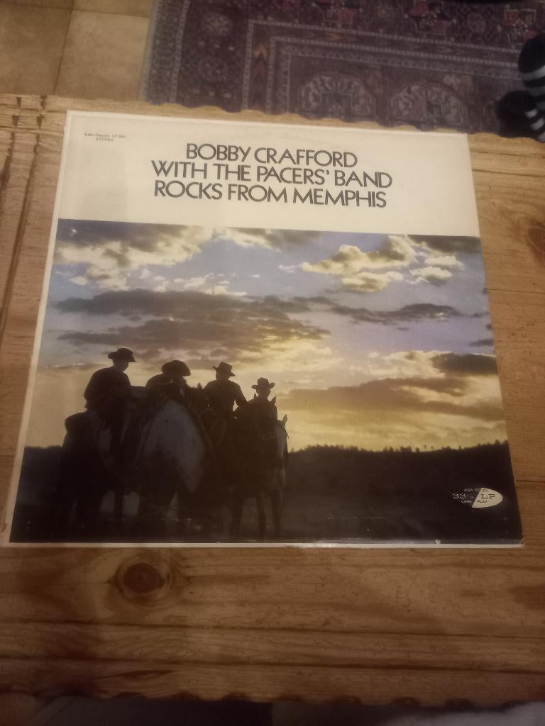 Lp van Bobby Crafford With The Pacer's Band, Ophalen of Verzenden, Gebruikt, Overige formaten