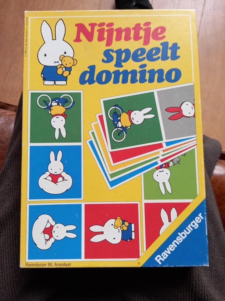Nijntje speelt domino. Ravensburger, Hobby en Vrije tijd, Ophalen of Verzenden, Zo goed als nieuw, Ravensburger