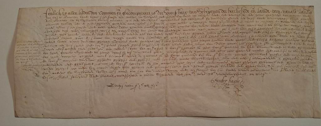 Petit manuscrit 1597, Enlèvement ou Envoi