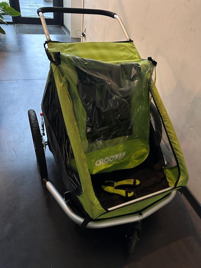 Fietskar Croozer, Ophalen, Opvouwbaar, Croozer, Zo goed als nieuw