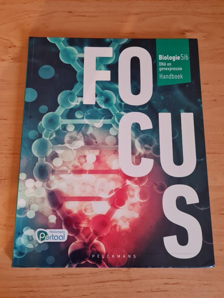 Focus biologie 5/6 DNA en genexpressie handboek, Ophalen, ASO, Biologie, Zo goed als nieuw