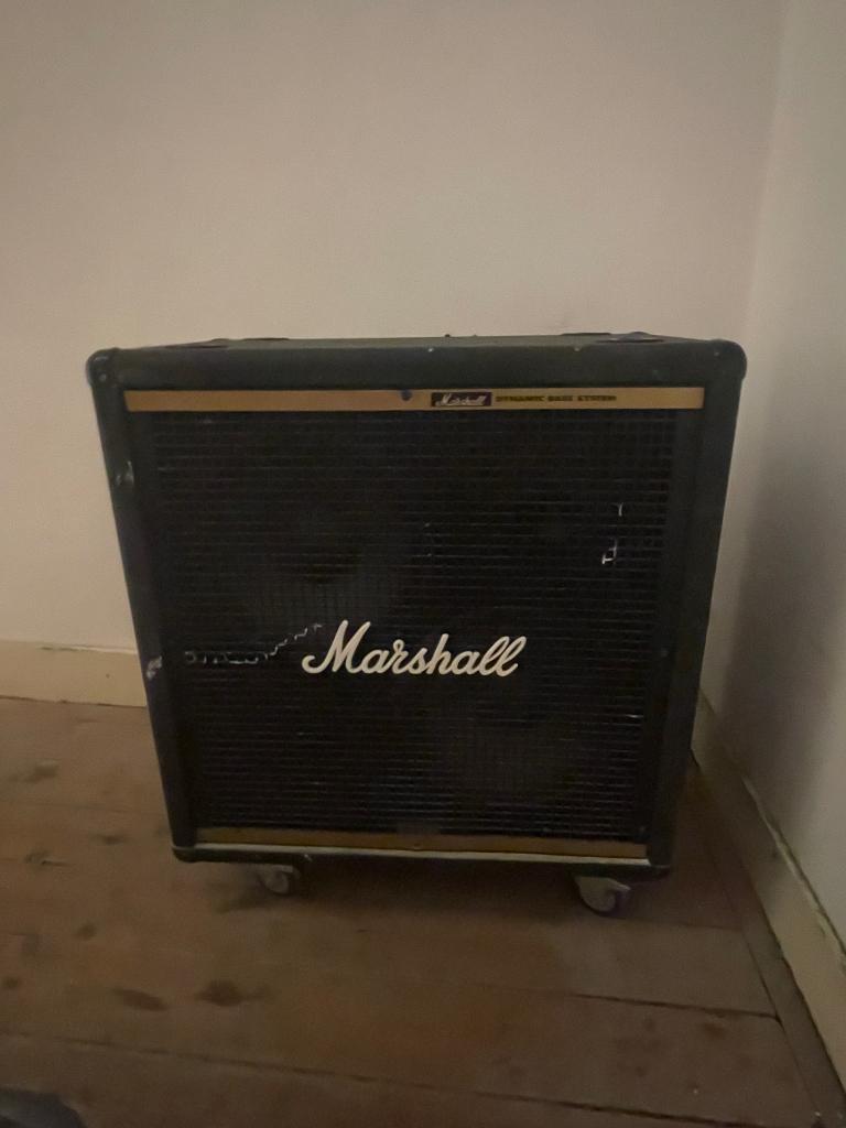 Baffle de basse dynamique Marshall DBS 7212, Musique & Instruments, Enlèvement, Utilisé, Guitare basse, 100 watts ou plus