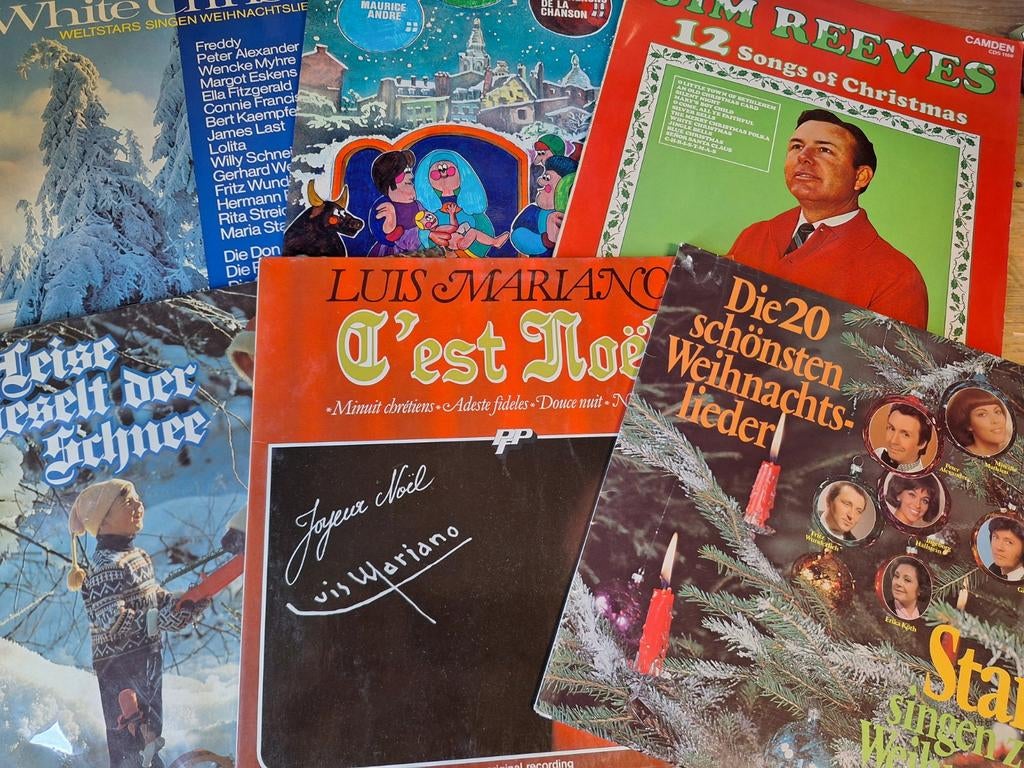 Lot 40 x Lp's Vinyl - Christmas / Kerstmis / Noël, Ophalen of Verzenden, Gebruikt, 12 inch