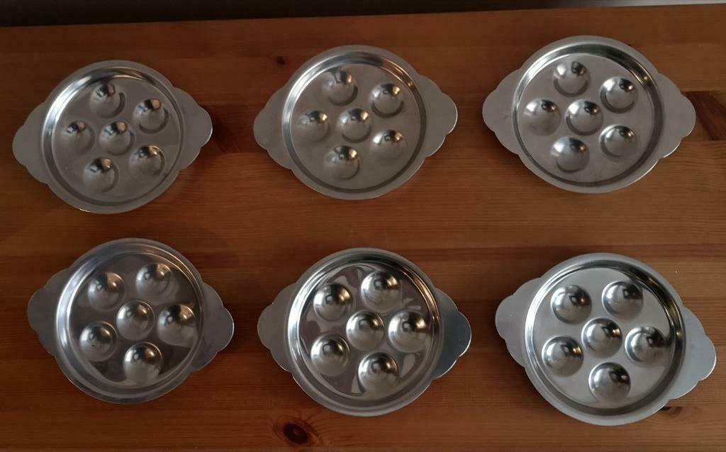 Plats à escargots, Maison & Meubles, Enlèvement, Utilisé