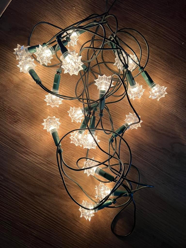 Vintage kerstlampjes / kerstverlichting, Ophalen, Zo goed als nieuw